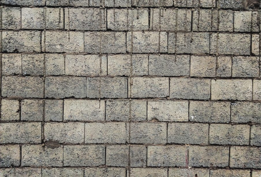 gray bricked wall