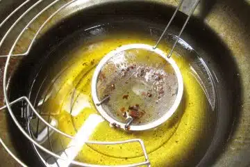 l’huile de friture usagée 