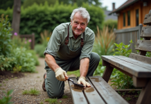 Nettoyer outils et équipements jardinage : les meilleures méthodes à adopter Homme jardinant nettoyant un outil de jardinage