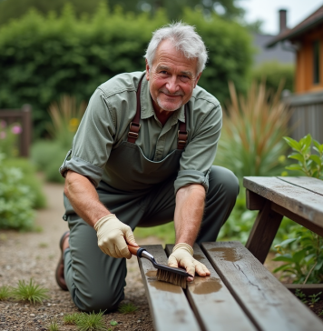 Nettoyer outils et équipements jardinage : les meilleures méthodes à adopter Homme jardinant nettoyant un outil de jardinage